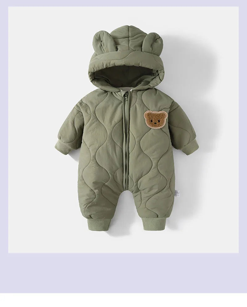 Winter Warm  Baby Boy Bodysuits