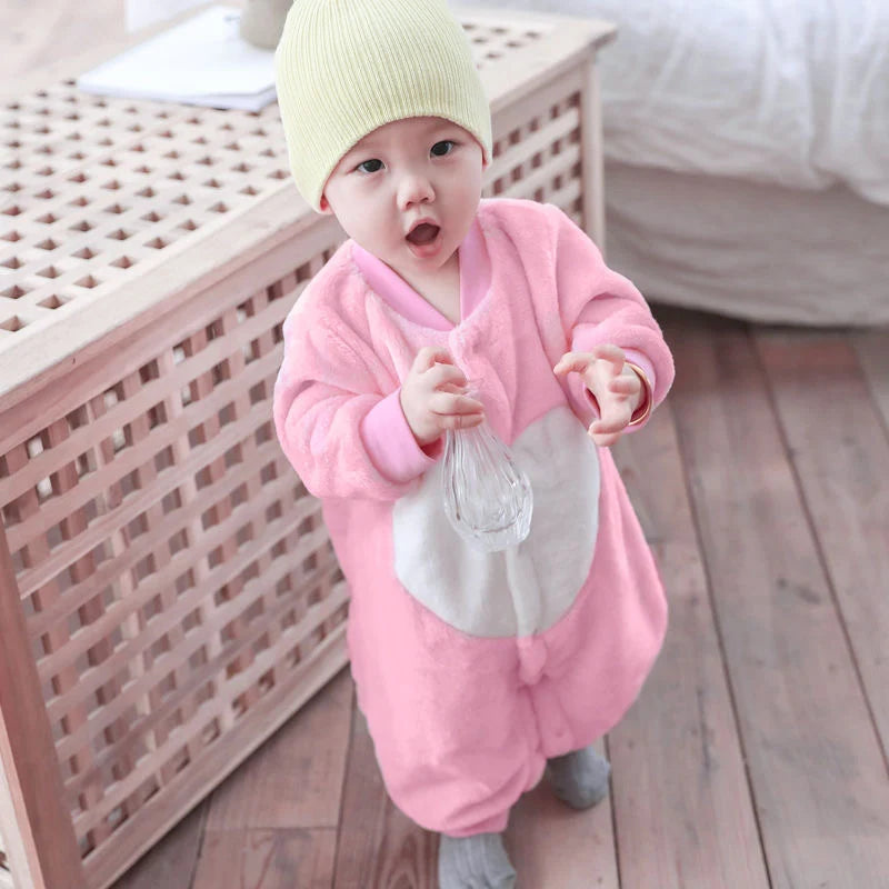 Winter Baby Unisex  Fleece Jumpsuit