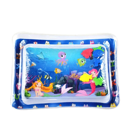 Toys - Tummy Time Water Cushion - 6m to 12m -  Infant Inflatable Tummy Time Mat Premium Baby Play Mat Inflatable