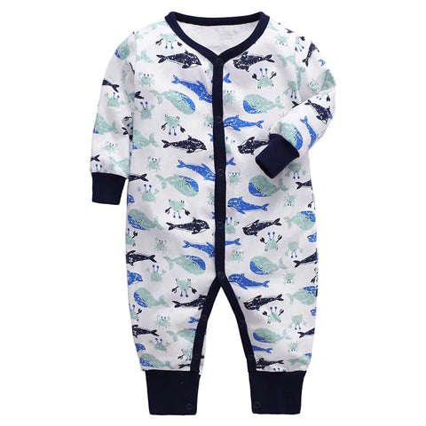 0-24Months Newborn Baby Jumpsuit Summer Clothing Short Sleeved Infant Onesie Cotton Soft Baby Girl Rompers Toddler Costume