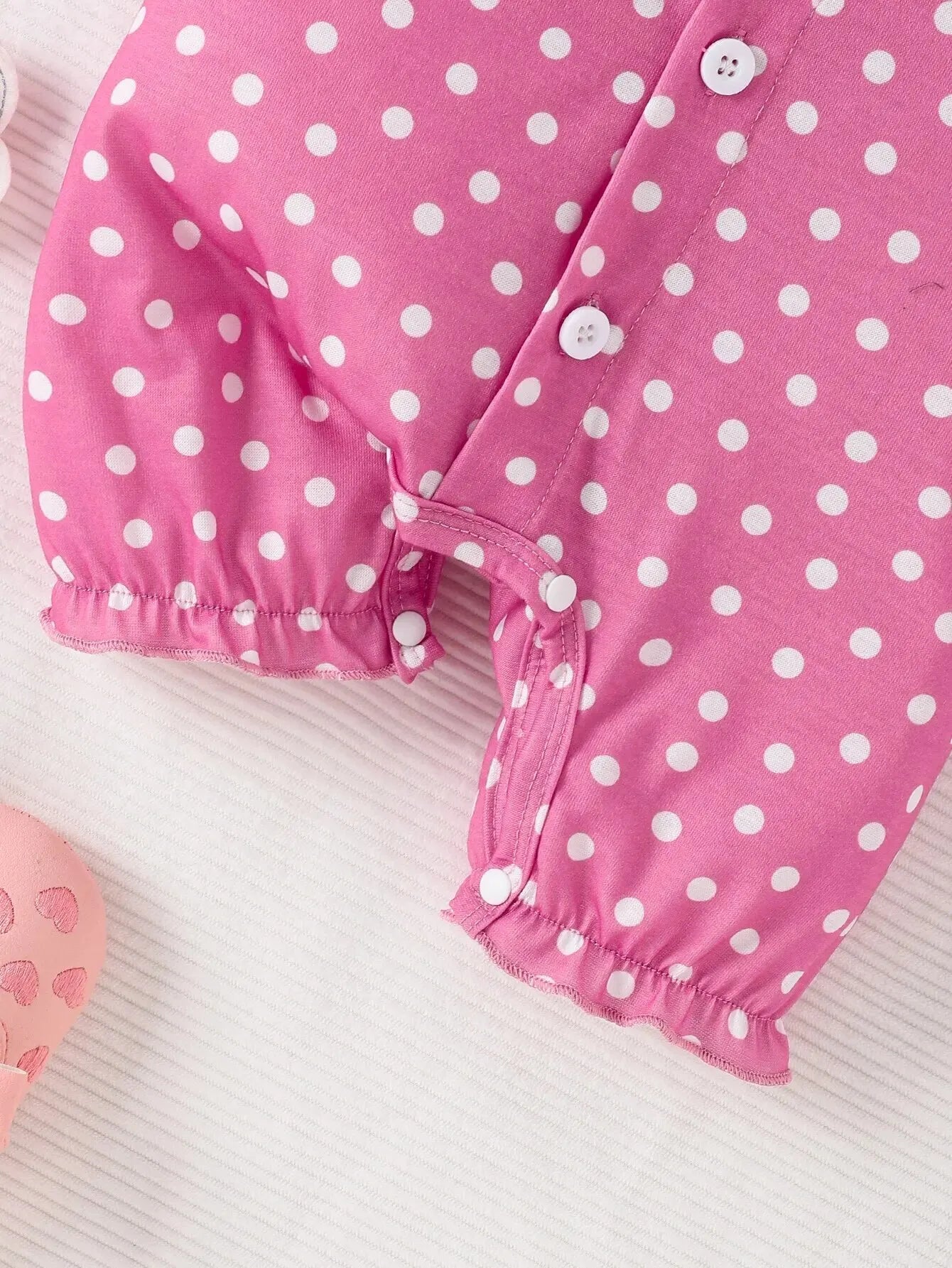 Summer Baby Girl Polka Jumpsuit