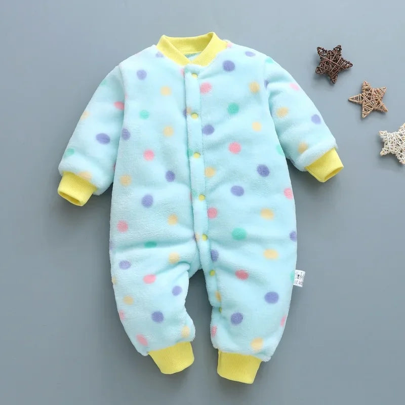 Winter Baby Unisex  Fleece Jumpsuit