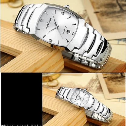 Couple Stainless Steel Watches