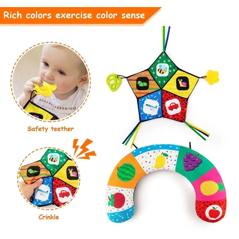 Toys - Tummy Time Pillow - 0 to 12m - U-shaped Baby Tummy Time Pillow