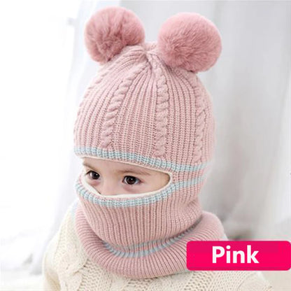 Baby Pom-Pom Winter Hat