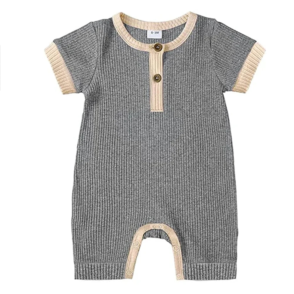 Baby Long-Sleeve Jumpsuit Set