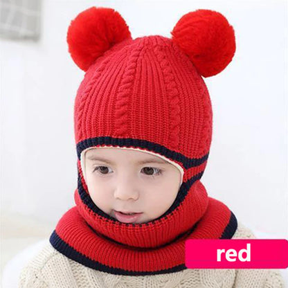 Baby Pom-Pom Winter Hat