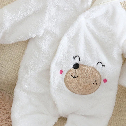 Baby Plush Warm Outfit -Winter 0-2Y