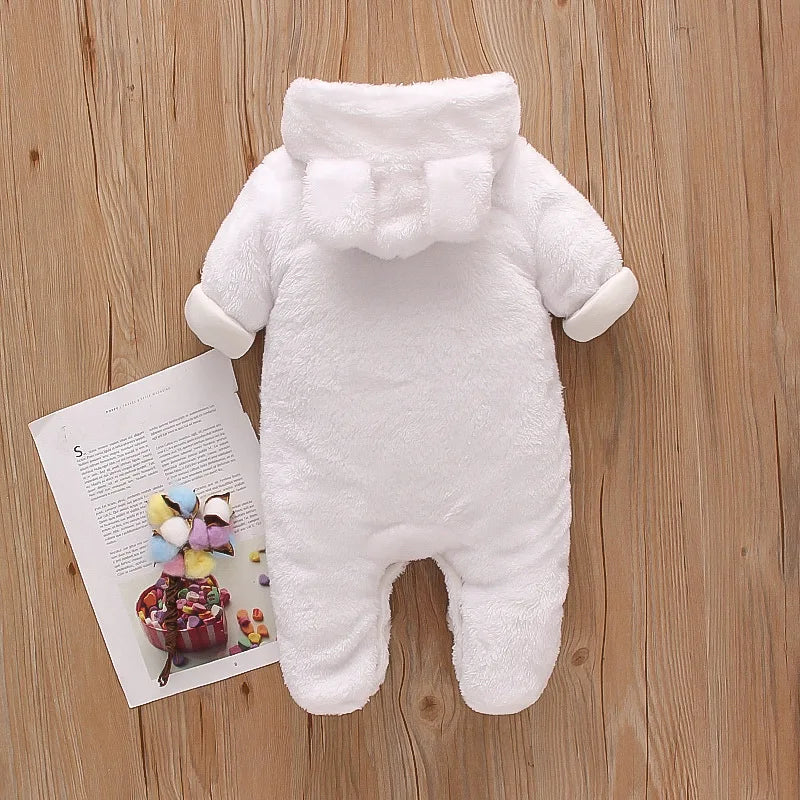 Baby Plush Warm Outfit -Winter 0-2Y