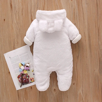 Baby Plush Warm Outfit -Winter 0-2Y