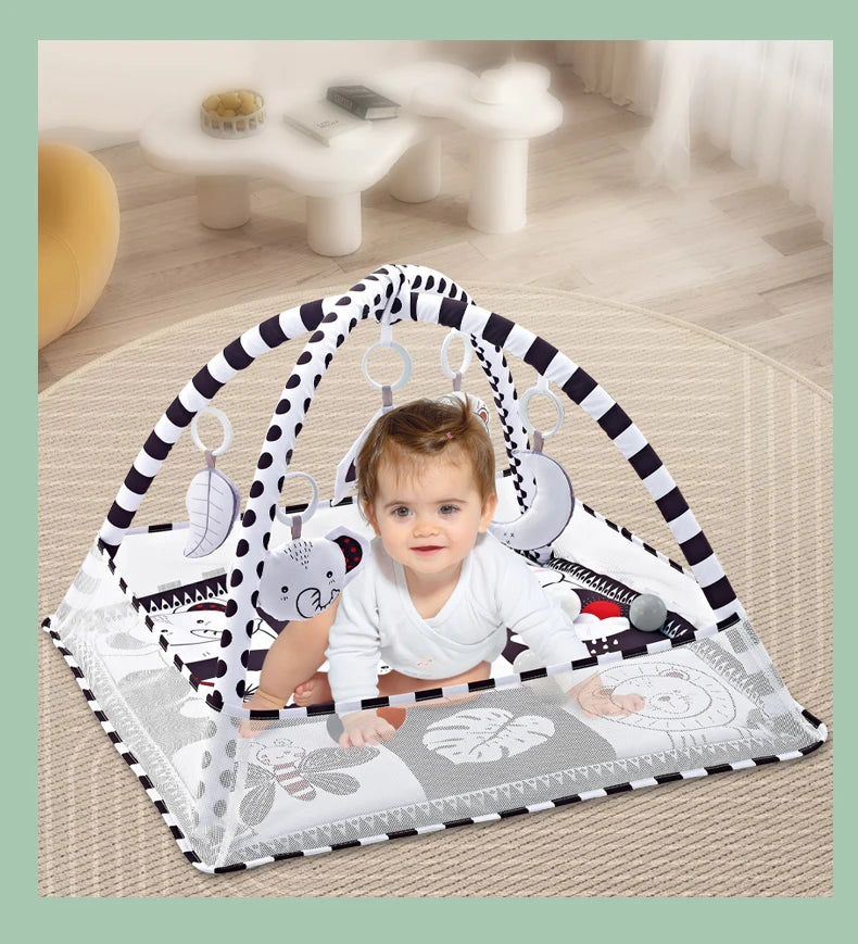 🧸 Toys – Activity Play Mat – 1M–18M – Newborn Fitness Frame Cartoon Play Mat