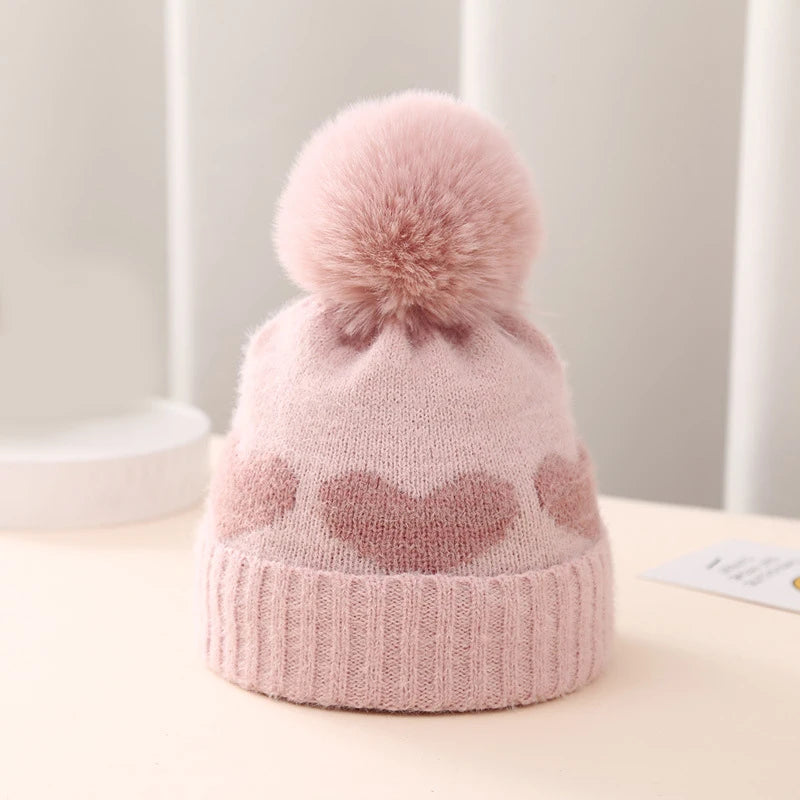 Pom-Pom Baby Beanie