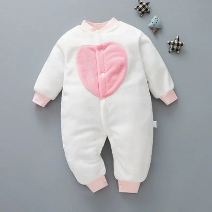 Winter Baby Unisex  Fleece Jumpsuit