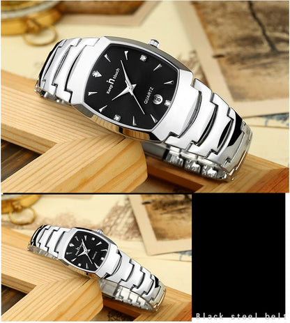 Couple Stainless Steel Watches