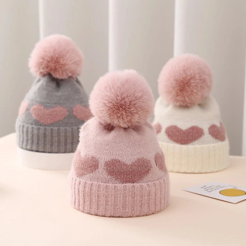 Pom-Pom Baby Beanie