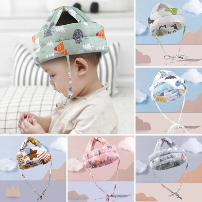 Baby Protection Hat Anti-collision Hat Safety Helmet Head Protection Headgear Toddler Anti-fall Pad Learn To Walk