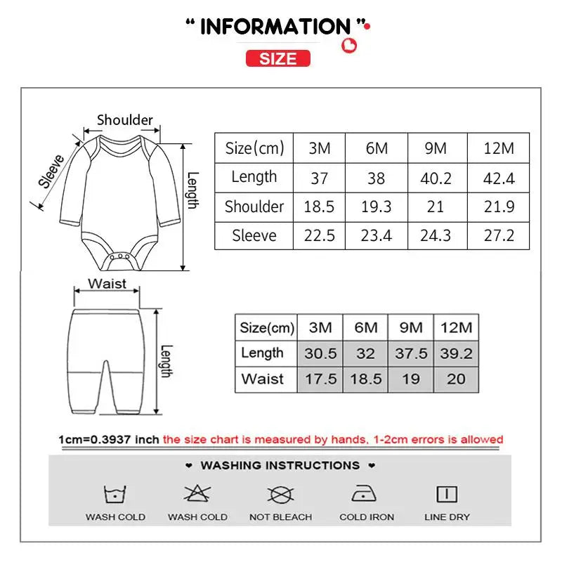 Matching - Sets - Autumn - Girl & Boy - 0 to 12m - Autumn & Spring 👶 Unisex Cotton Long Sleeve Essentials Bundle (6 or 8 Pieces)