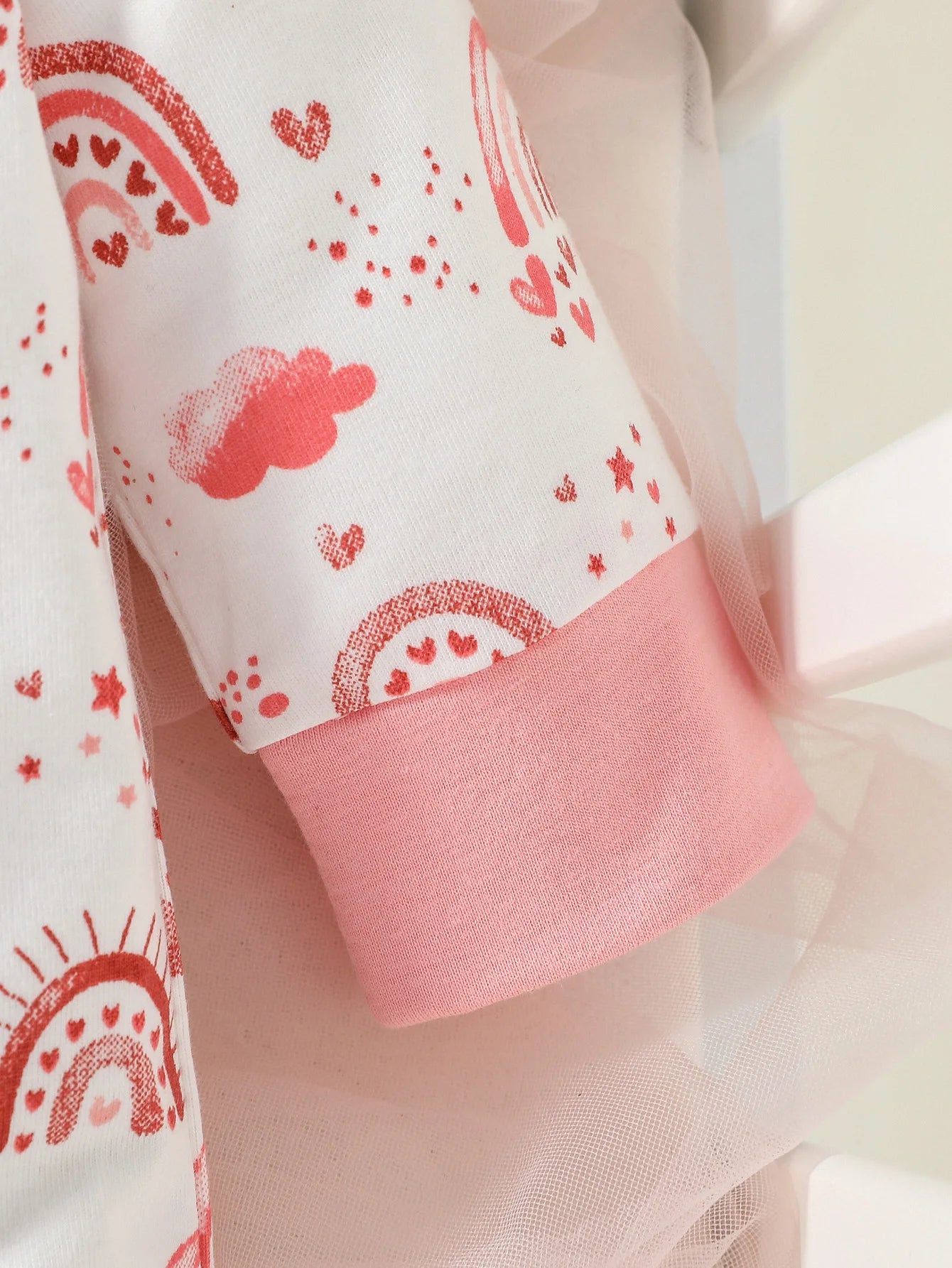 4Pcs Baby Girl's Newborn Full Sleeve Printed Floral All Seasons Fashion Cute Jumpsuit+Bib+Headband+Gloves