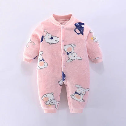 Winter Baby Unisex  Fleece Jumpsuit