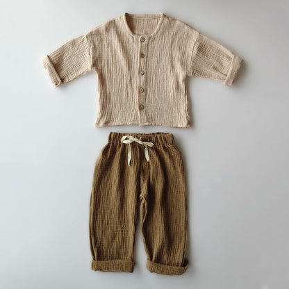 Baby Boy Bear Print Outfit