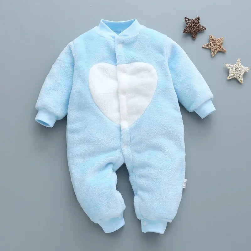 Winter Baby Unisex  Fleece Jumpsuit