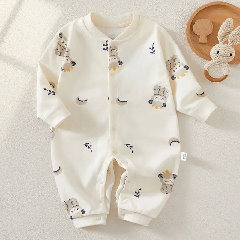 Cotton Baby Jumpsuit Loungewear Set