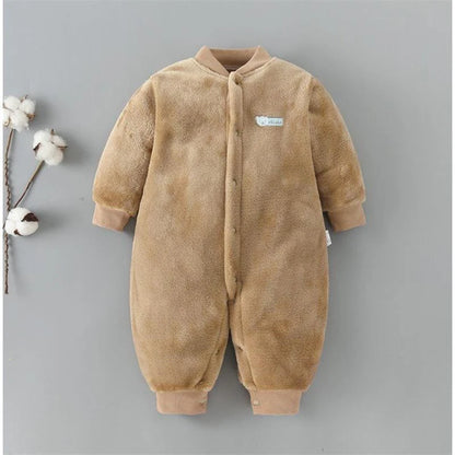 Winter Baby Unisex  Fleece Jumpsuit