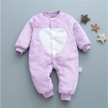 Winter Baby Unisex  Fleece Jumpsuit