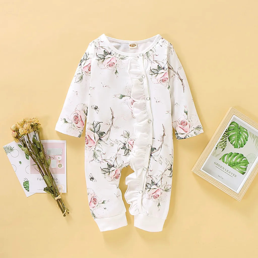 Spring Autumn Baby Girl Romper