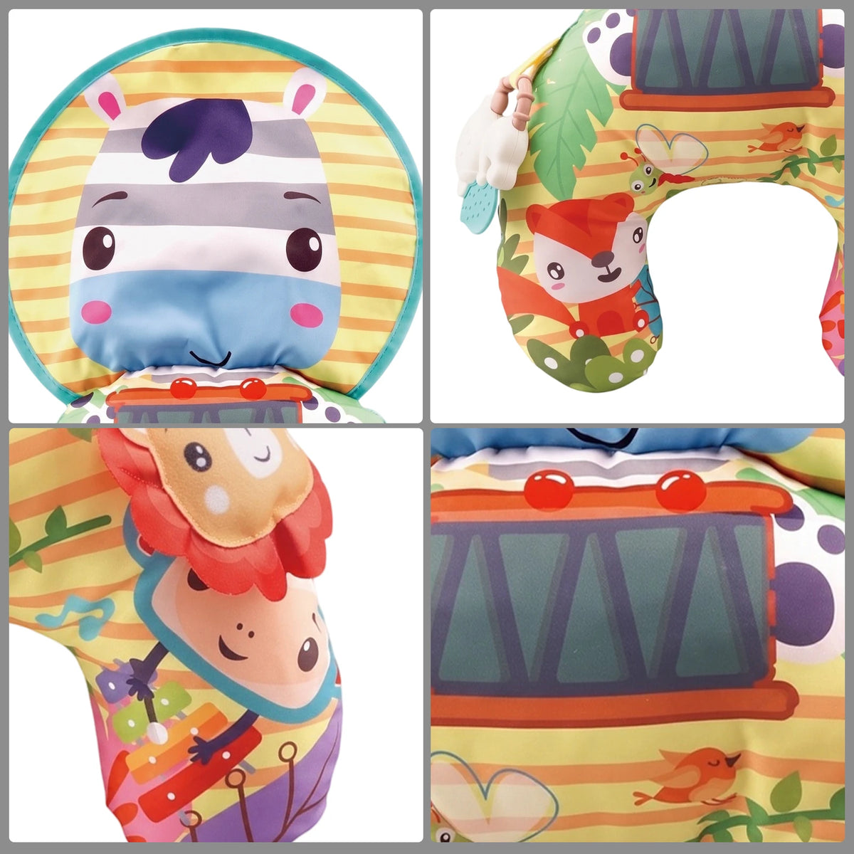 Toys - Tummy Time Pillow - Newborn Baby Tummy Time Pillow U-Shape Head Lift