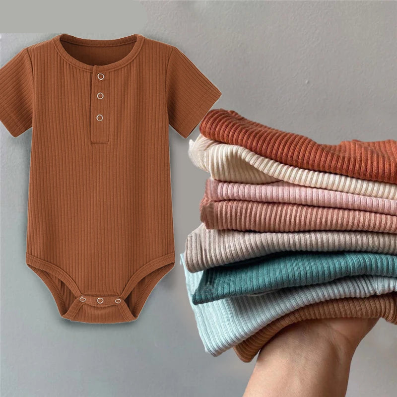 Baby Boy Knit Romper Jumpsuit