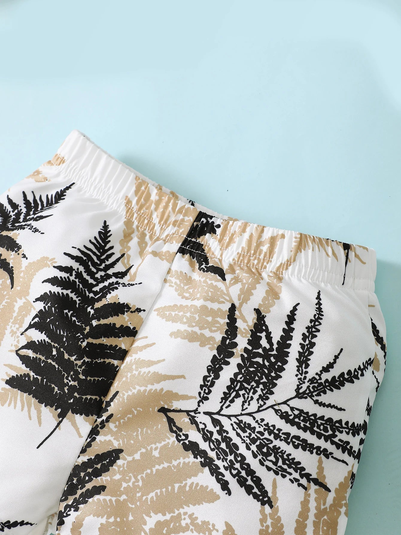 Matching - Sets - Summer - Boy - 3m to 18m 👦 Minimalist Coconut Tree Vacation Set