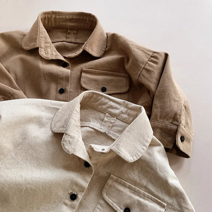 Autumn Boys Cotton Shirt