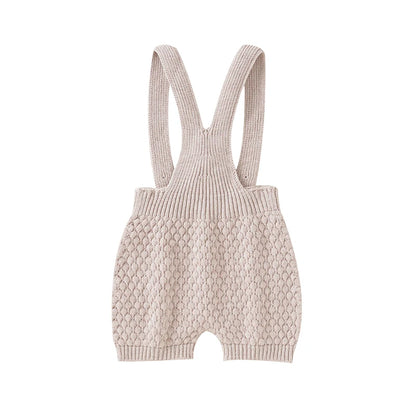 Newborn Baby Sleeveless Knitted Jumpsuits