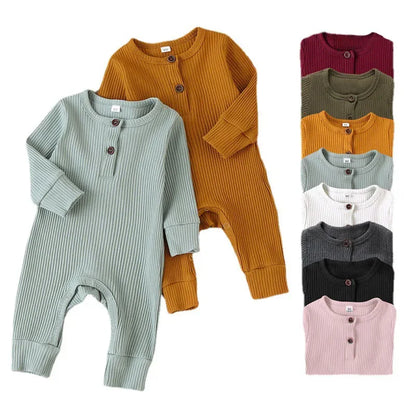 Autumn Baby Cotton Long Sleeve Romper