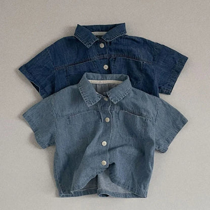 Baby Boy Summer Linen Outfit