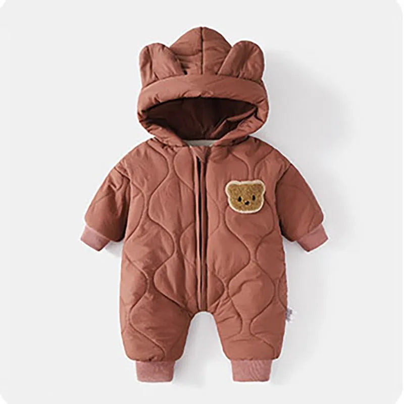 Winter Warm  Baby Boy Bodysuits