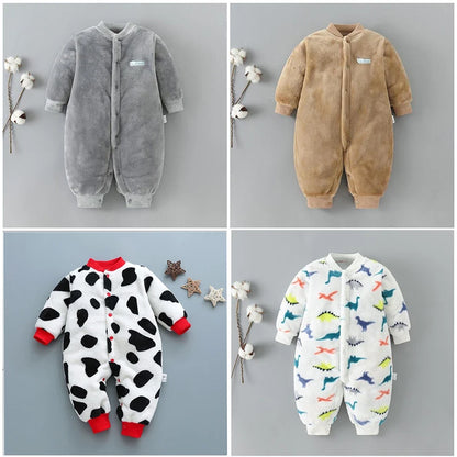 Winter Baby Unisex  Fleece Jumpsuit