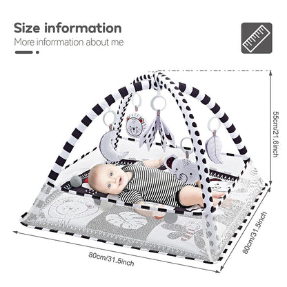 🧸 Toys – Activity Play Mat – 1M–18M – Newborn Fitness Frame Cartoon Play Mat