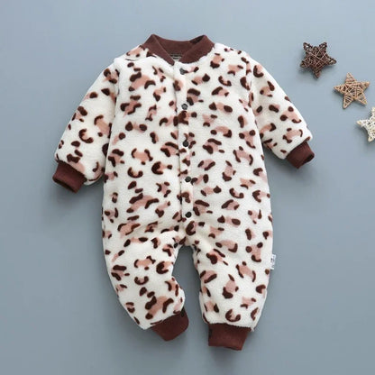 Winter Baby Unisex  Fleece Jumpsuit