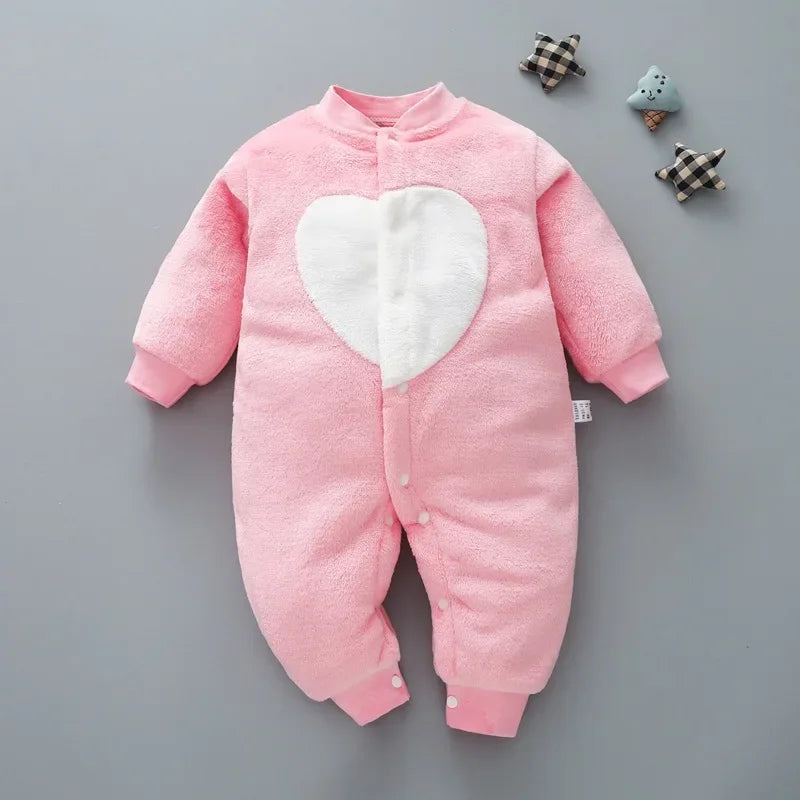 Winter Baby Unisex  Fleece Jumpsuit