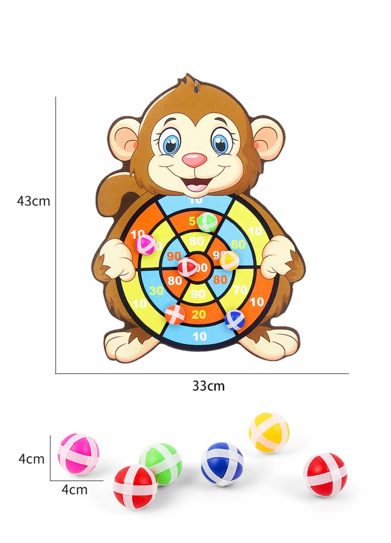 Toddler Dartboard Game - Educational Toy 5-6Y