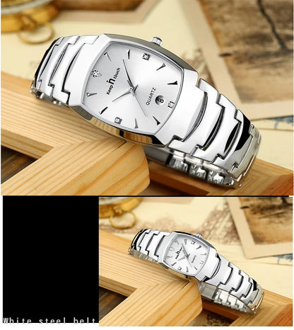 Couple Stainless Steel Watches