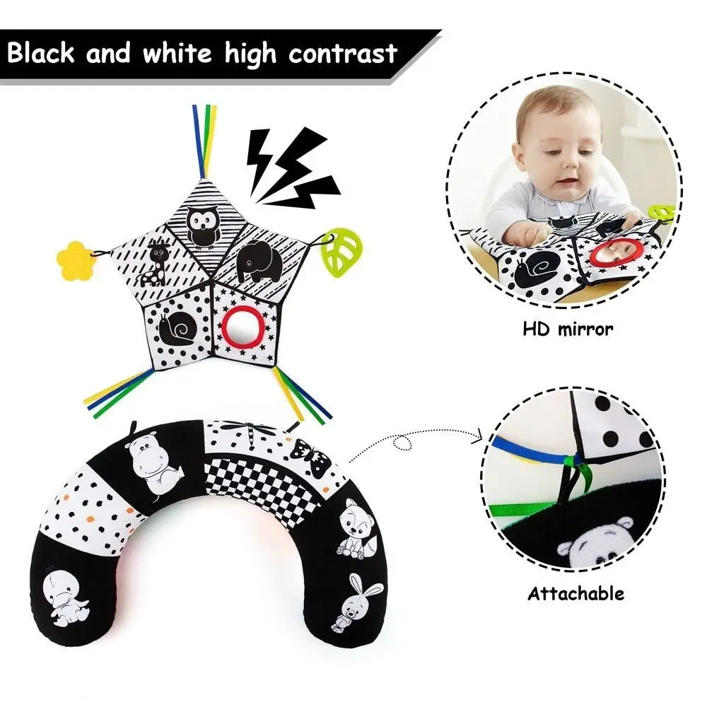 Toys - Tummy Time Pillow - 0 to 12m - U-shaped Baby Tummy Time Pillow