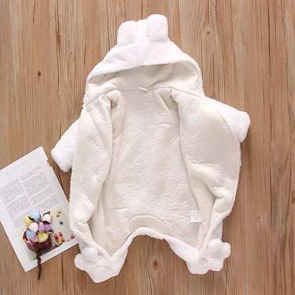 Baby Plush Warm Outfit -Winter 0-2Y