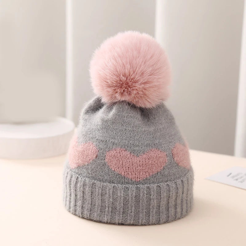 Pom-Pom Baby Beanie