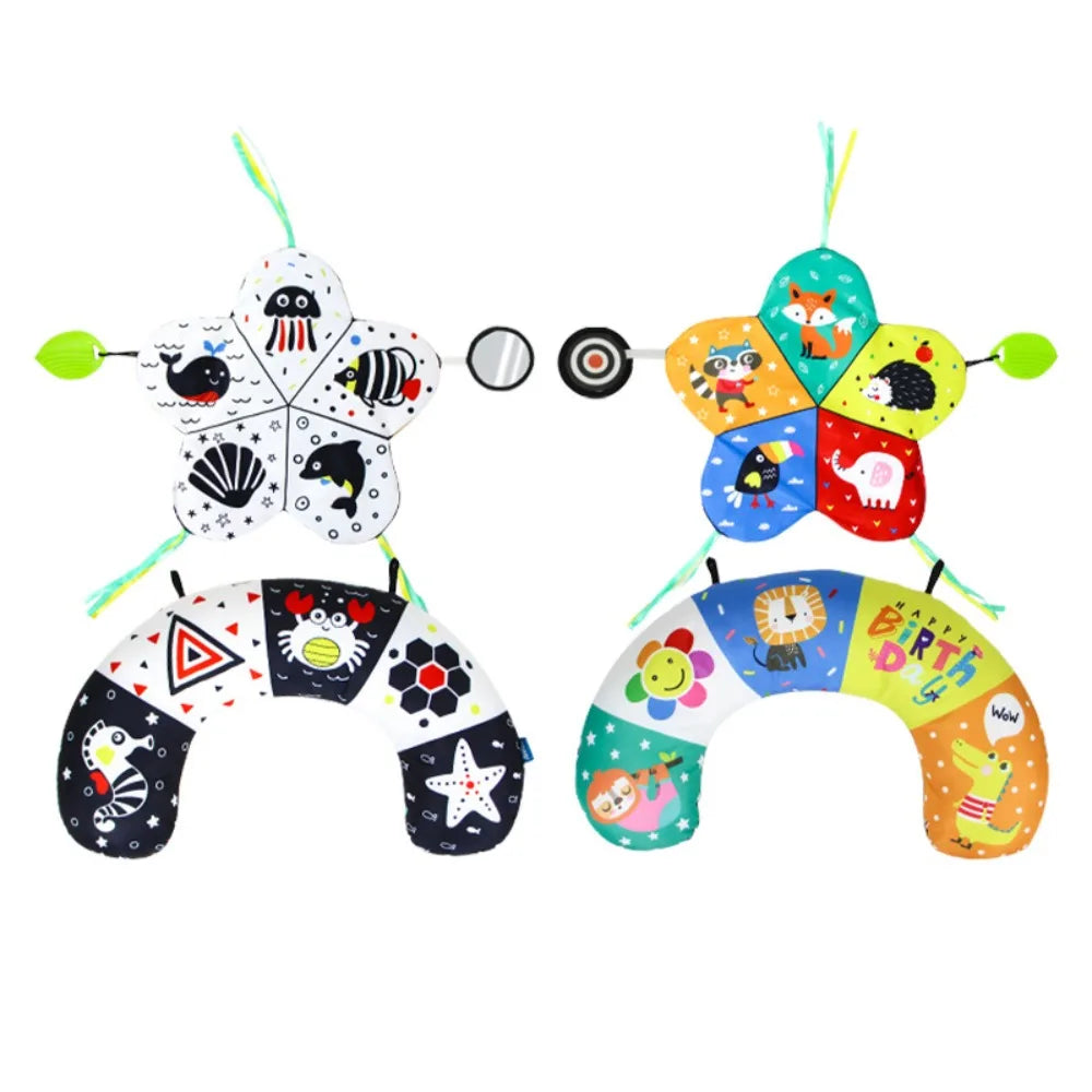 Toys - Tummy Time Pillow - 0 to 12m - U-shaped Baby Tummy Time Pillow