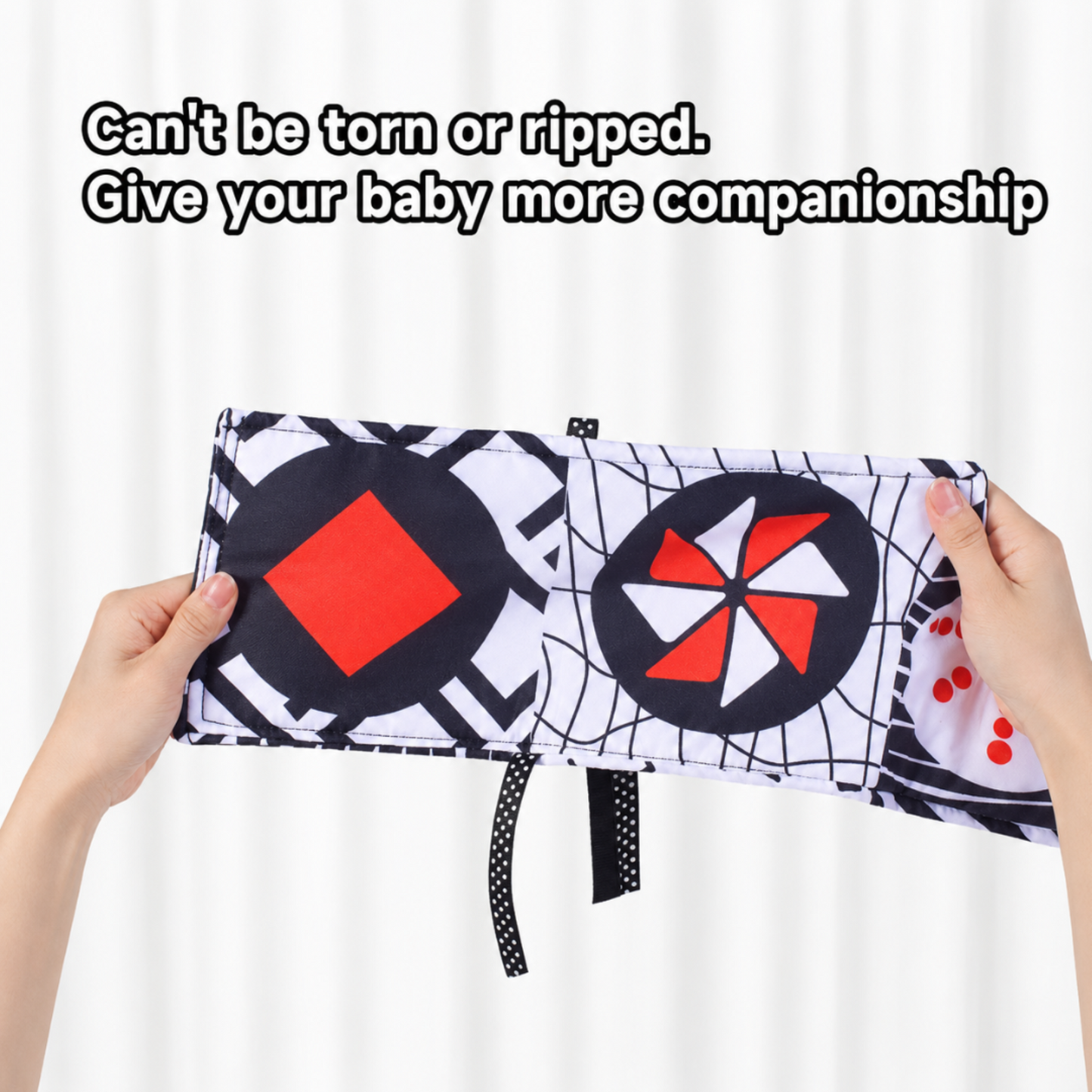 Books - Baby PARENT-Child Learning By Soft Cloth Book - 1m to 36m - 3D Touch & Feel High-Contrast Sensory Cloth Book