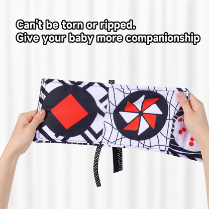 Books - Baby PARENT-Child Learning By Soft Cloth Book - 1m to 36m - 3D Touch & Feel High-Contrast Sensory Cloth Book