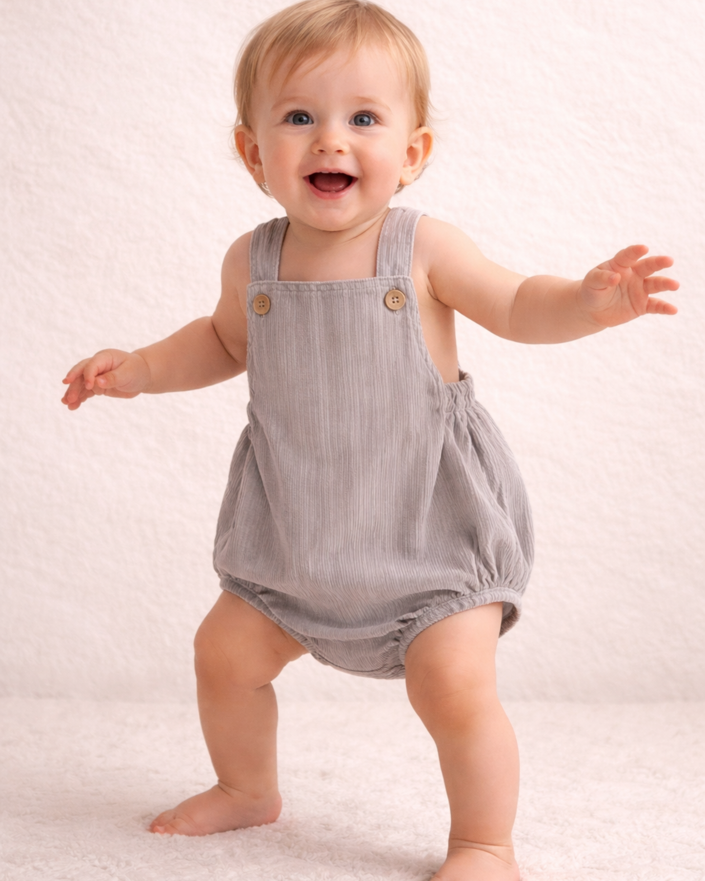 Bodysuits - Summer - Girl & Boy - 3m to 24m 🧸 Velvet Unisex Baby Bodysuit Main